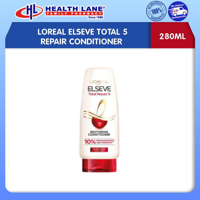 LOREAL ELSEVE TOTAL 5 REPAIR CONDITIONER 280ML